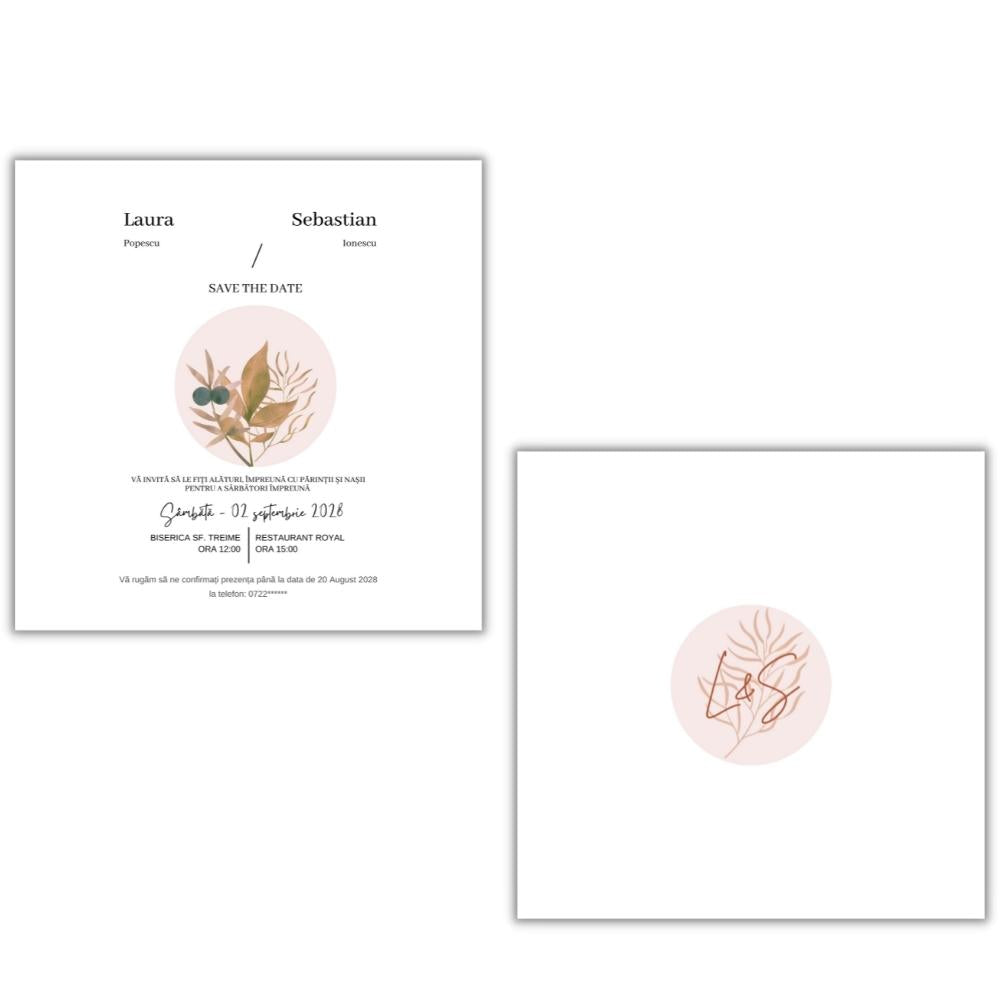 Invitație ECLIPSE - față-verso