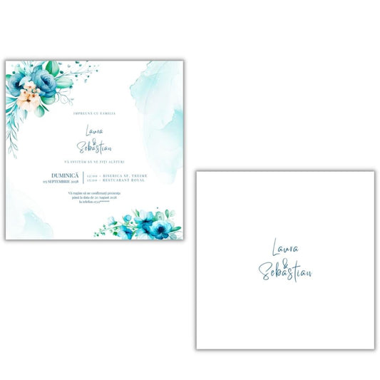 Invitație PACIFIC - față-verso