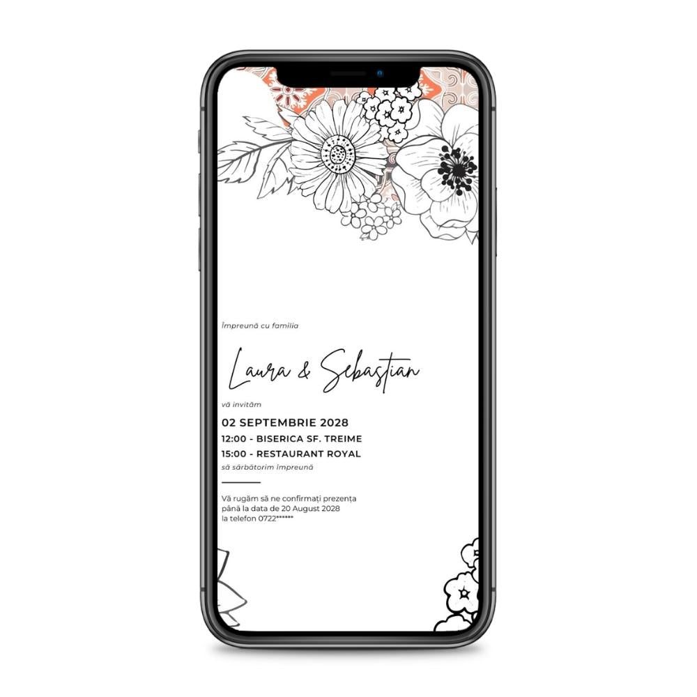 Invitație digitală - DOODLE