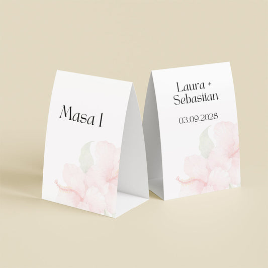 Număr masă - Hybiscus