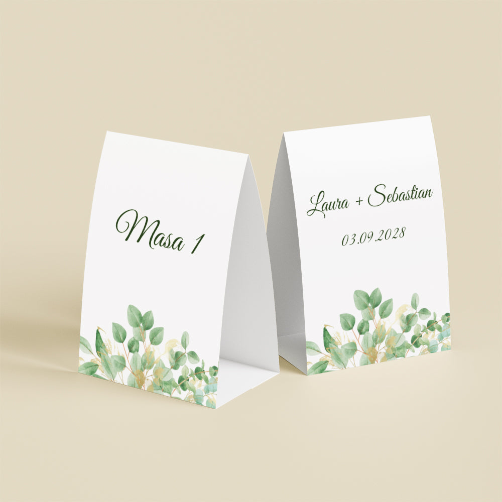 Număr masă - Green