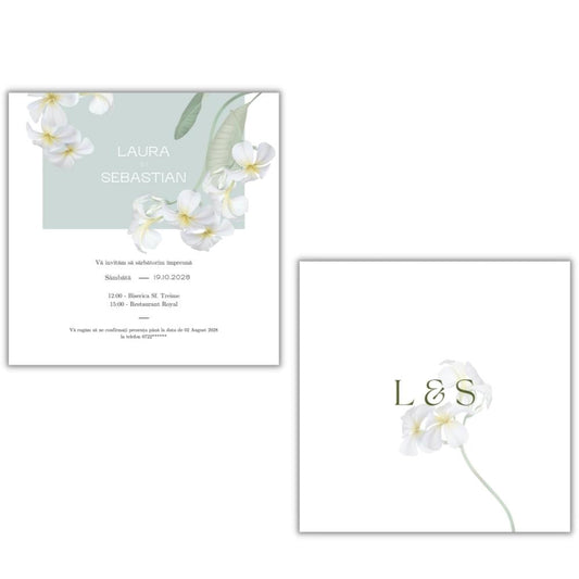 Invitație LILY - față-verso