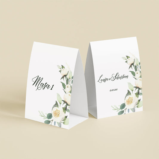 Număr masă - White-Rose