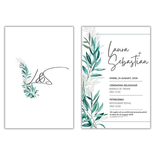 Invitație TUNDRA - față-verso