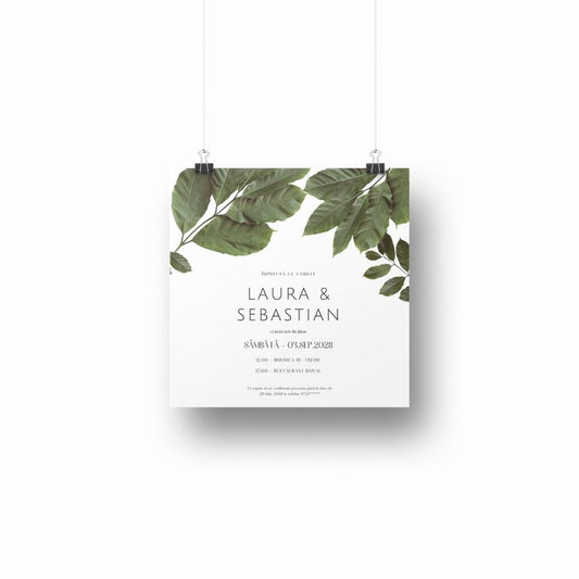 Invitație LEAF