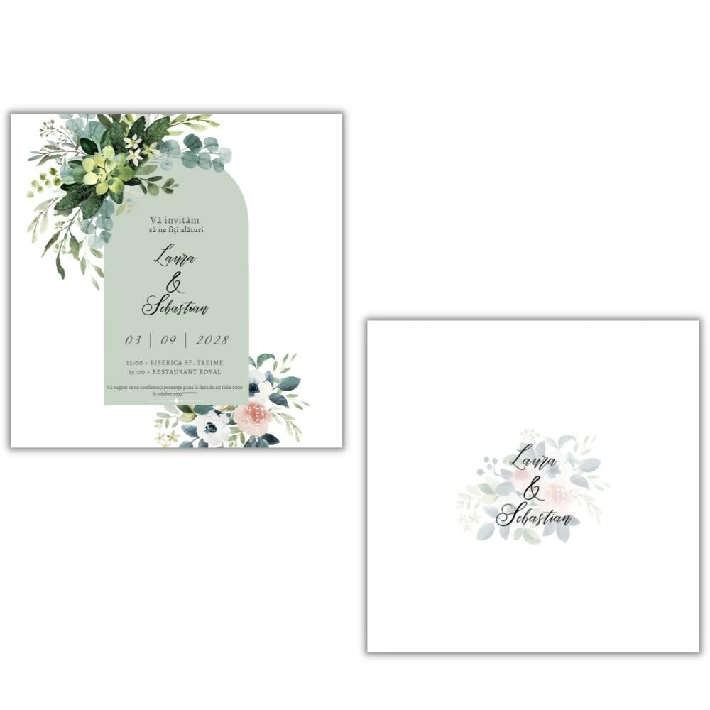 Invitație ARCH - față-verso