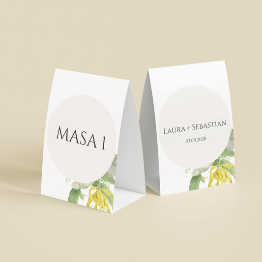 Număr masă - Garden