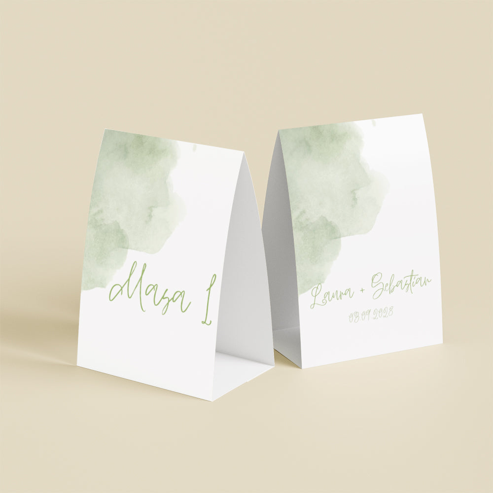 Număr masă - Olive