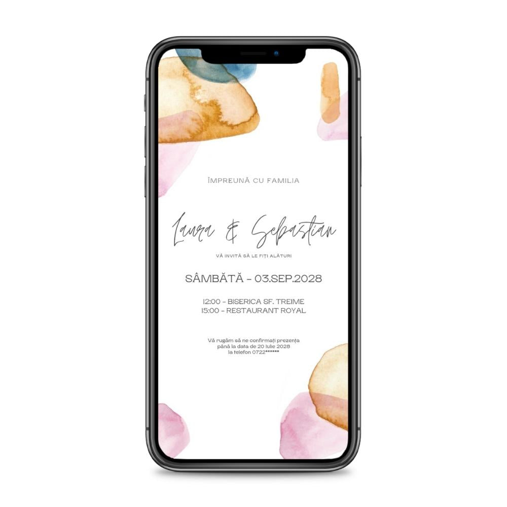 Invitație digitală - STAMP