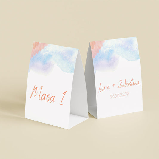 Număr masă - Sunset