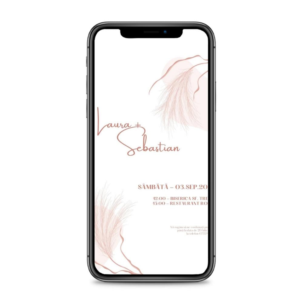 Invitație digitală - SOFT