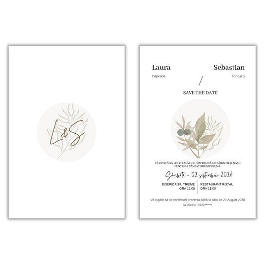 Invitație ECLIPSE - față-verso